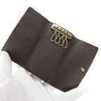 Louis Vuitton Key Case Multicles 4 Damier Canvas Brown Small Items — view 4