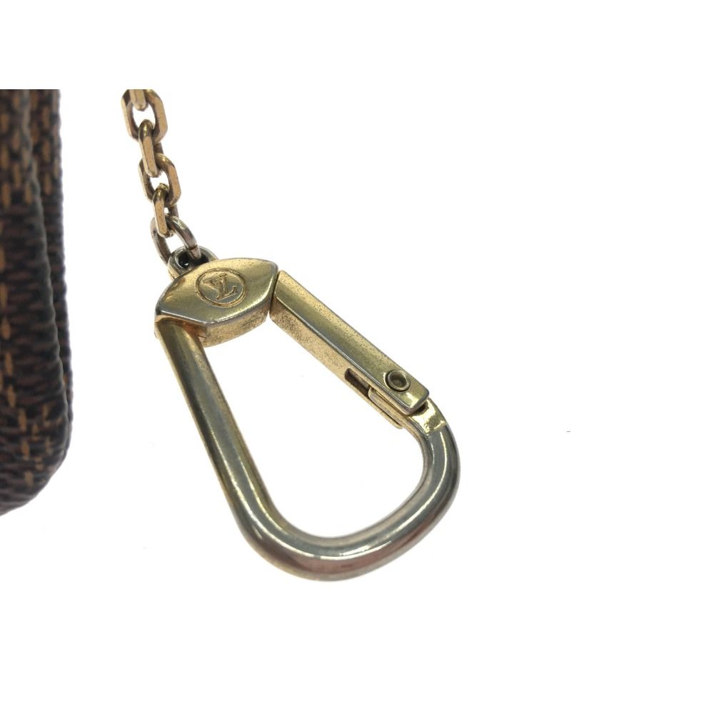 Louis Vuitton Coin Case Damier Pochette Cle Brown — view 3