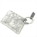 Dior Rope Strap Canvas Clutch Gray — view 2