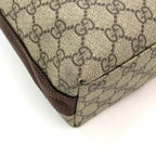 Gucci Shoulder Bag Beige Brown GG Supreme — view 4