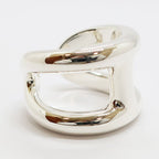 Hermes Osmozu GM Ring 53 AG 925 Silver B Jewelry SV — view 8