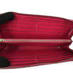 Hermes Azap Classic Leather Long Wallet Pink — view 5