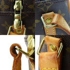 Louis Vuitton Shoulder Bag Trocadero 30 Monogram Nubuck Brown Crossbody — view 6
