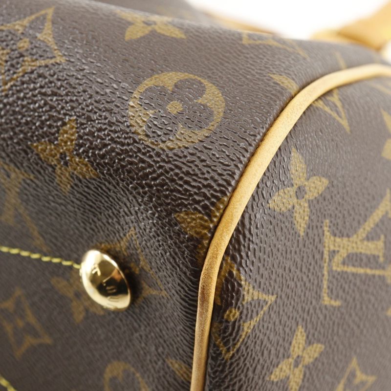 Louis Vuitton Tivoli PM Monogram Canvas Brown Handbag — view 4