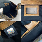 Fendi Zucca Pattern Shoulder Bag 7 Va167 Brown Canvas Leather Messenger — view 4