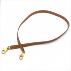 Hermes Leather Kelly Bag Shoulder Strap Brown — view 5