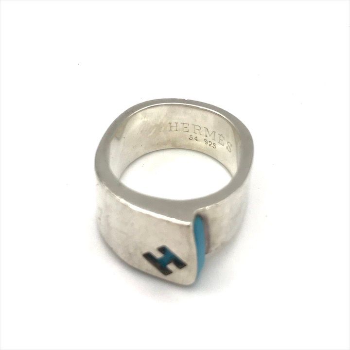 Hermes Candy Ring Blue — view 9