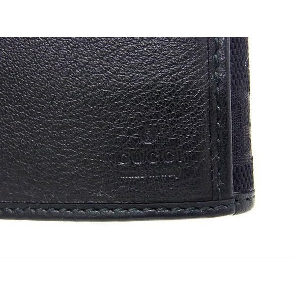 Gucci GG Pattern Canvas Folded Long Wallet Coin Purse — view 6