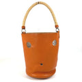 Hermes Shoulder Bag Mangeoir MM Taurillon Cles Mance Orange