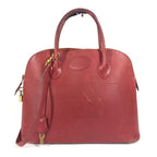 Hermes Handbag Bolide 35 Courchevel Red — view 2