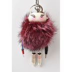 Prada Key Ring Holder Trick Robot Purple Multi — view 2