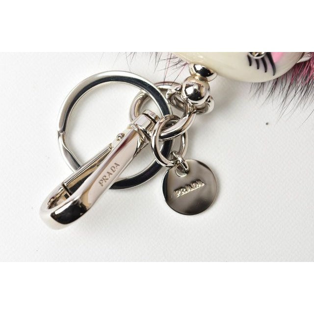 Prada Key Ring Holder Trick Robot Purple Multi — view 4