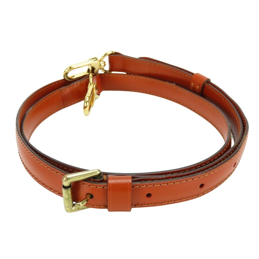 Louis Vuitton Shoulder Strap Leather Kenya Brown Gold Epi