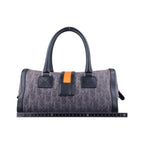 Dior Trotter Gray Multicolor Canvas Handbag — view 2