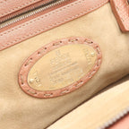 Fendi Handbag Selleria Doctor's Bag Metal Orange Leather — view 4