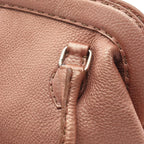 Fendi Handbag Selleria Doctor's Bag Metal Orange Leather — view 7