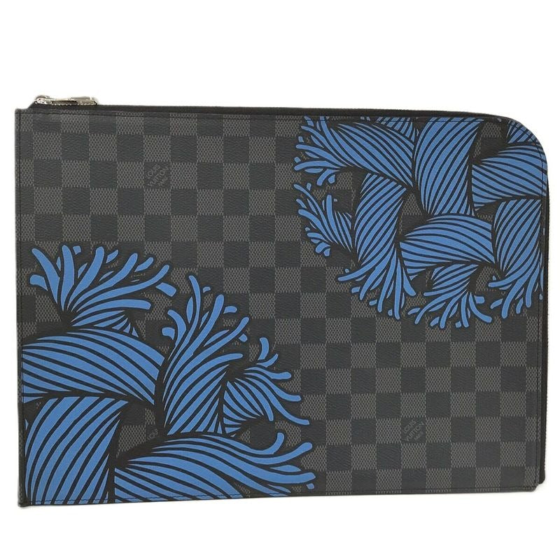 Louis Vuitton Clutch Bag Pochette Jules GM Damier Graphite