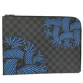 Louis Vuitton Clutch Bag Pochette Jules GM Damier Graphite