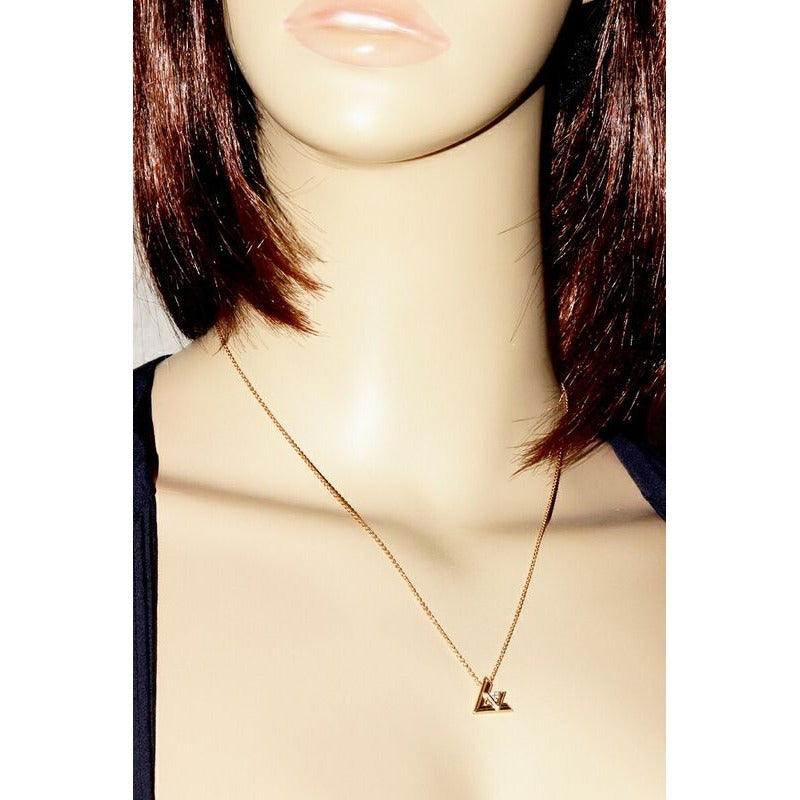 Louis Vuitton Pendant Necklace 18K Pink Gold Diamond — view 2
