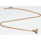 Louis Vuitton Pendant Necklace 18K Pink Gold Diamond — view 4