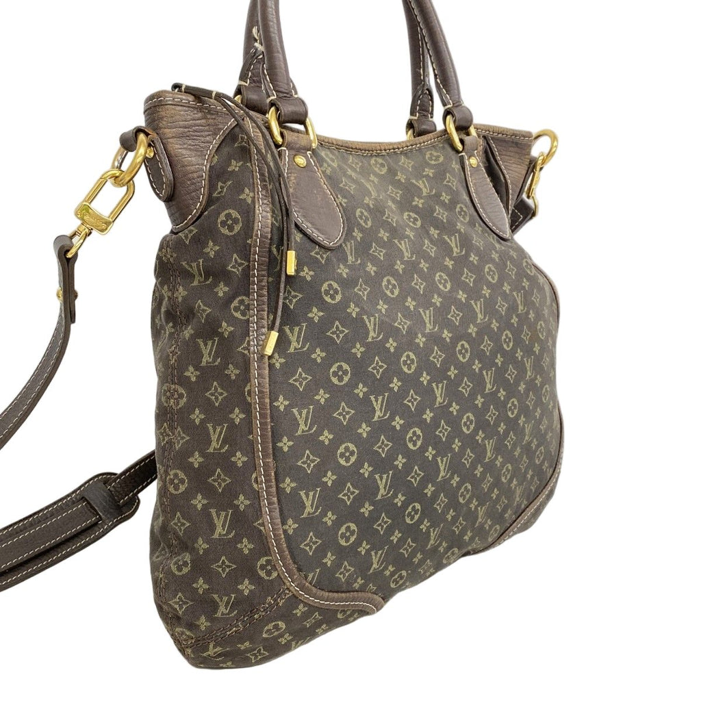Louis Vuitton Handbag Monogram Mini Lin Besace Angele Ebene 2-Way — view 2