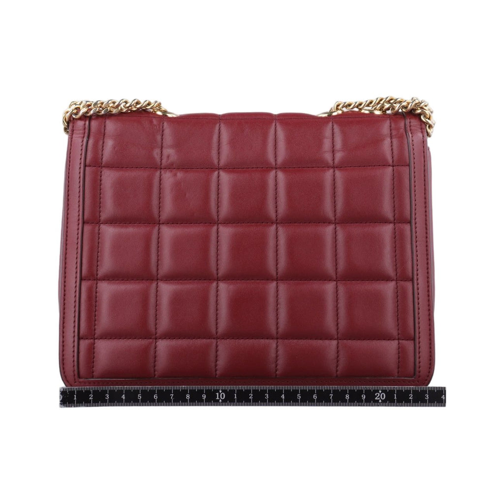 Gucci Mini Deco Wine Red Leather Shoulder — view 2