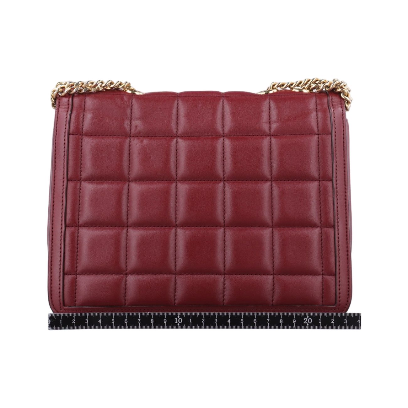 Gucci Mini Deco Wine Red Leather Shoulder — view 2