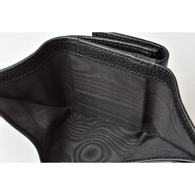 Gucci Mini Wallet Trifold Fold Black — view 5