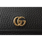 Gucci Mini Wallet Trifold Fold Black — view 6