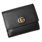 Gucci Mini Wallet Trifold Fold Black