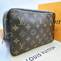 Louis Vuitton Monogram Trousse Toilette 23 Cosmetic Pouch Vanity Case
