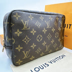 Louis Vuitton Monogram Trousse Toilette 23 Cosmetic Pouch Vanity Case