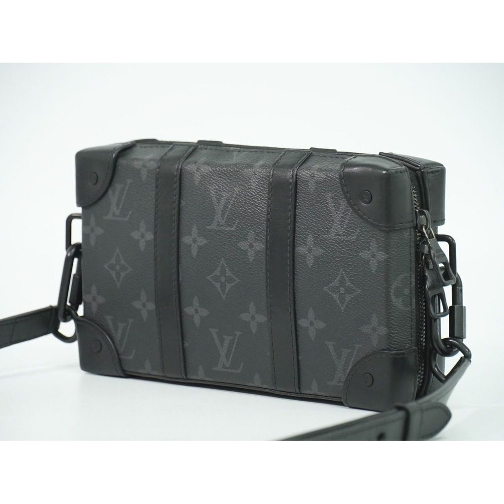 Louis Vuitton LV Soft Trunk Wallet Monogram Eclipse Shoulder Black — view 2
