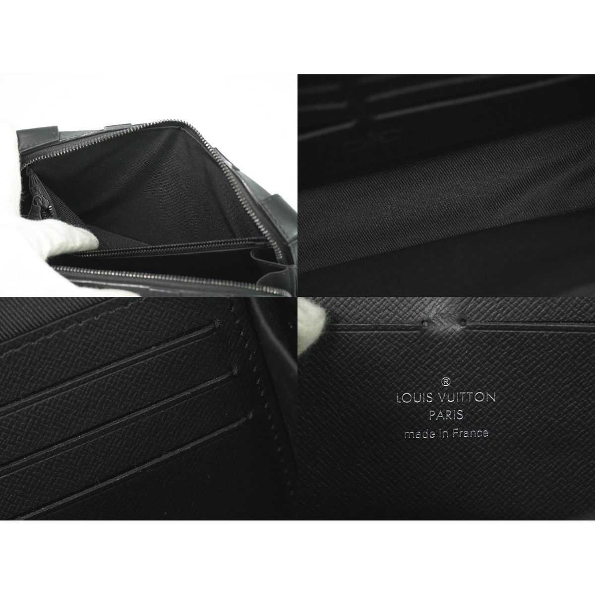Louis Vuitton LV Soft Trunk Wallet Monogram Eclipse Shoulder Black — view 9