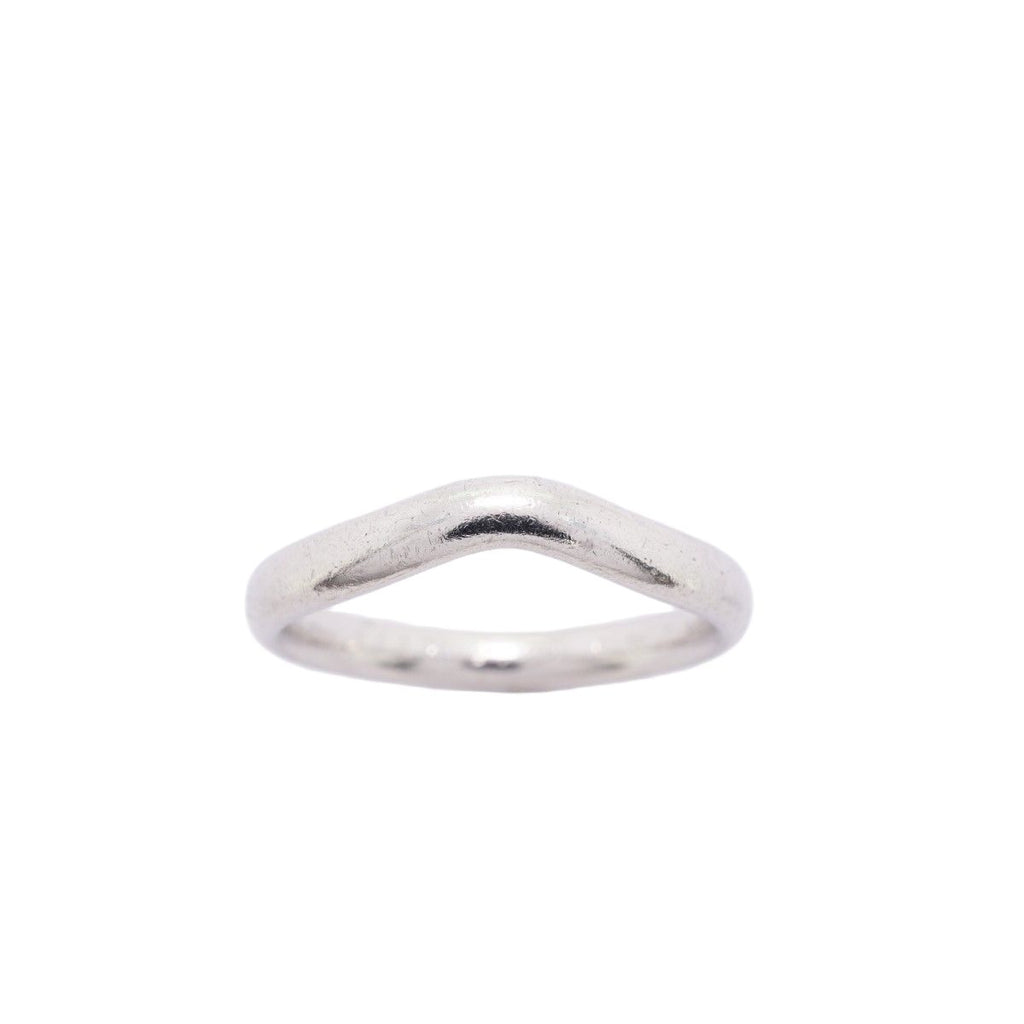 Tiffany & Co Ring T Cube Band Platinum — view 2