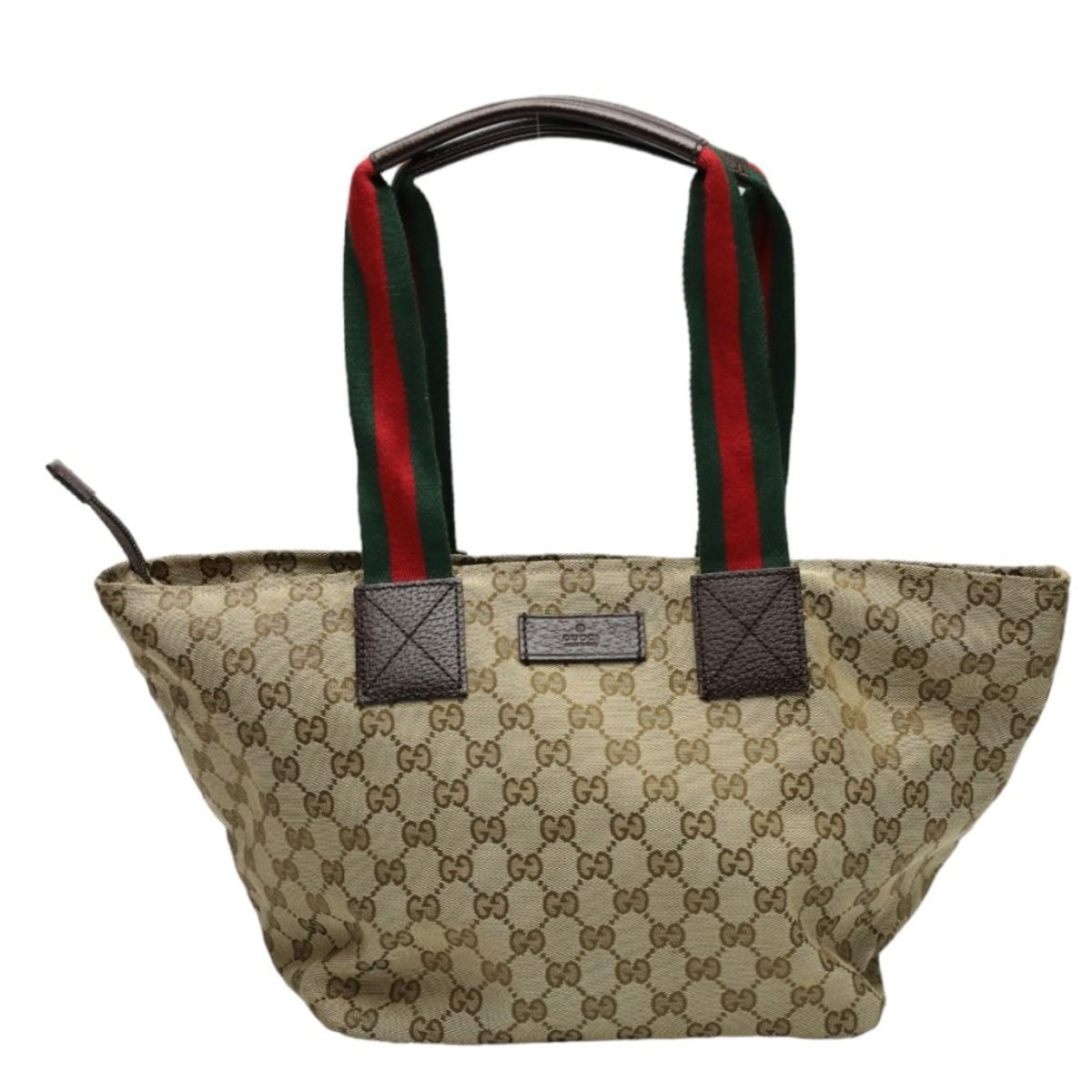 Gucci Handbag GG Canvas Tote Bag Beige