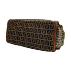 Fendi Zucchino FF Pattern Logo Canvas Leather — view 8