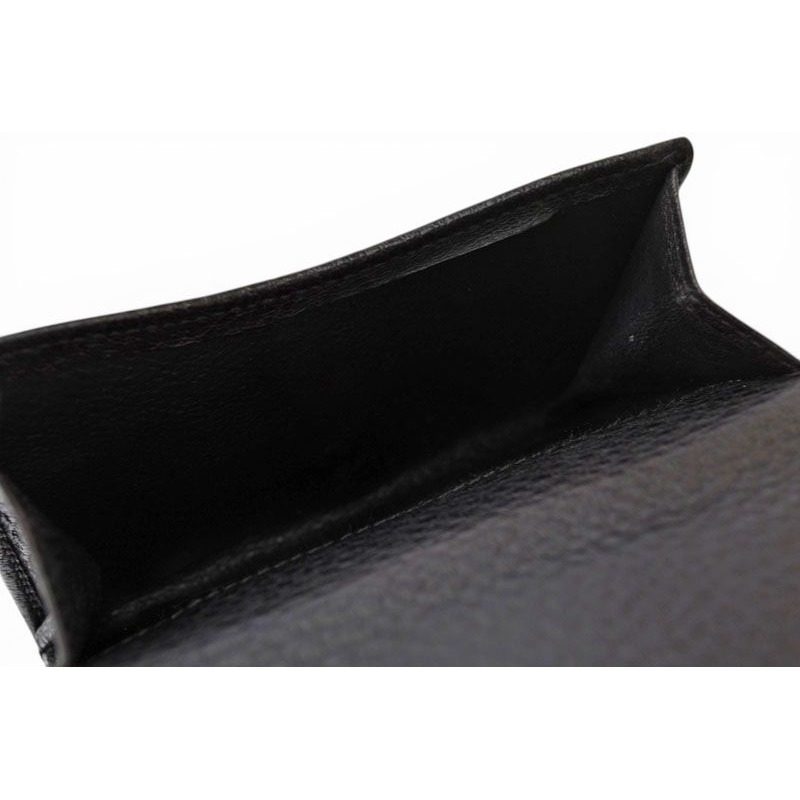 Gucci Wallet Trifold Horsebit Black Leather Compact — view 8