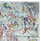 Hermes Silk Carre 90 Emile Et Une Nuit Emile's Night Scarf — view 3