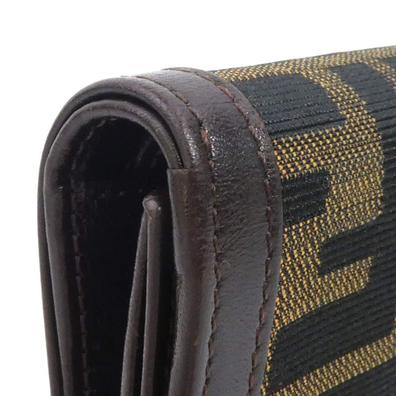Fendi Trifold Wallet Zucca — view 5