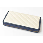 Gucci Wallet Long GG Marmont Quilted Leather White Navy — view 4