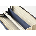 Gucci Wallet Long GG Marmont Quilted Leather White Navy — view 5