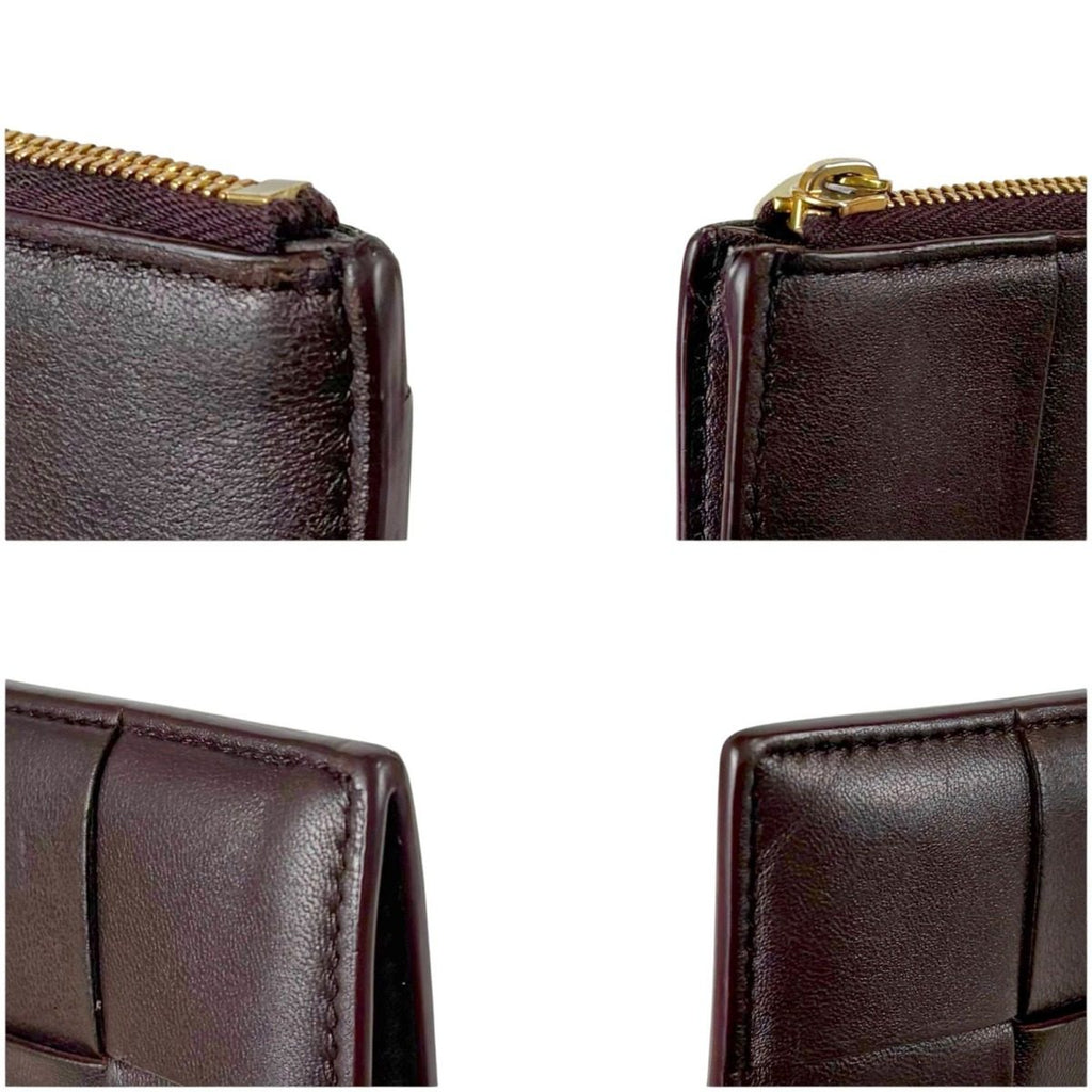 Bottega Veneta Fragment Case Card Coin Maxi Intrecciato Leather Cassette — view 3