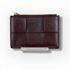 Bottega Veneta Fragment Case Card Coin Maxi Intrecciato Leather Cassette