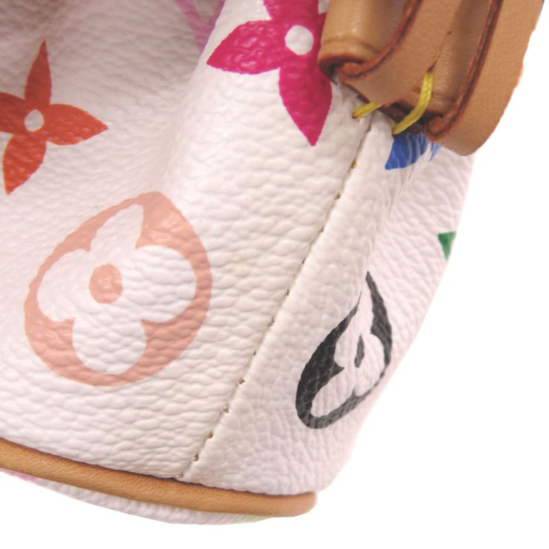 Louis Vuitton Theda PM Monogram Multicolor Bron Handbag 1372 — view 8