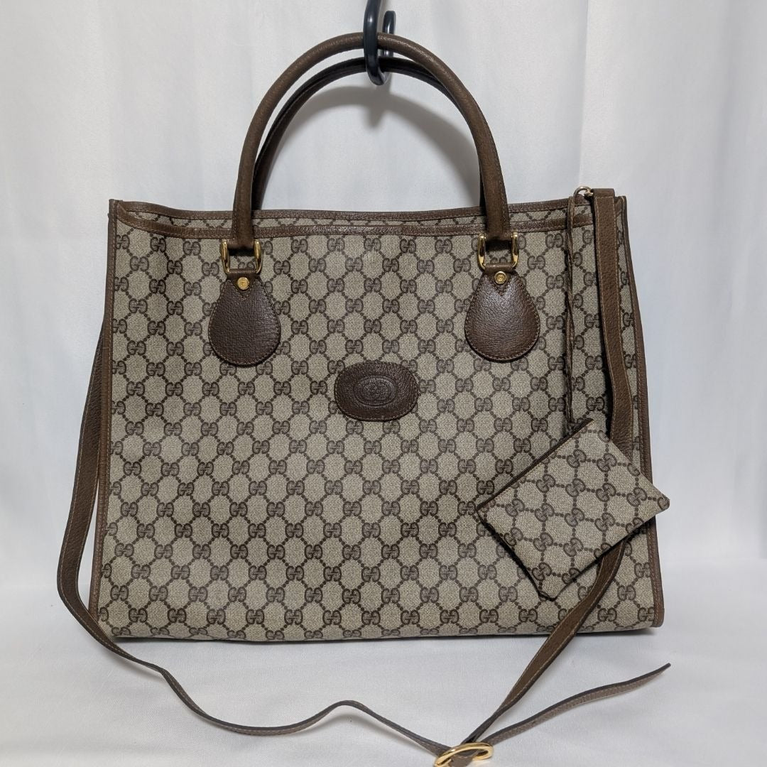 Gucci GG Supreme Interlocking 2-Way Handbag