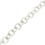 Hermes Classic Silver Chain Link Bracelet