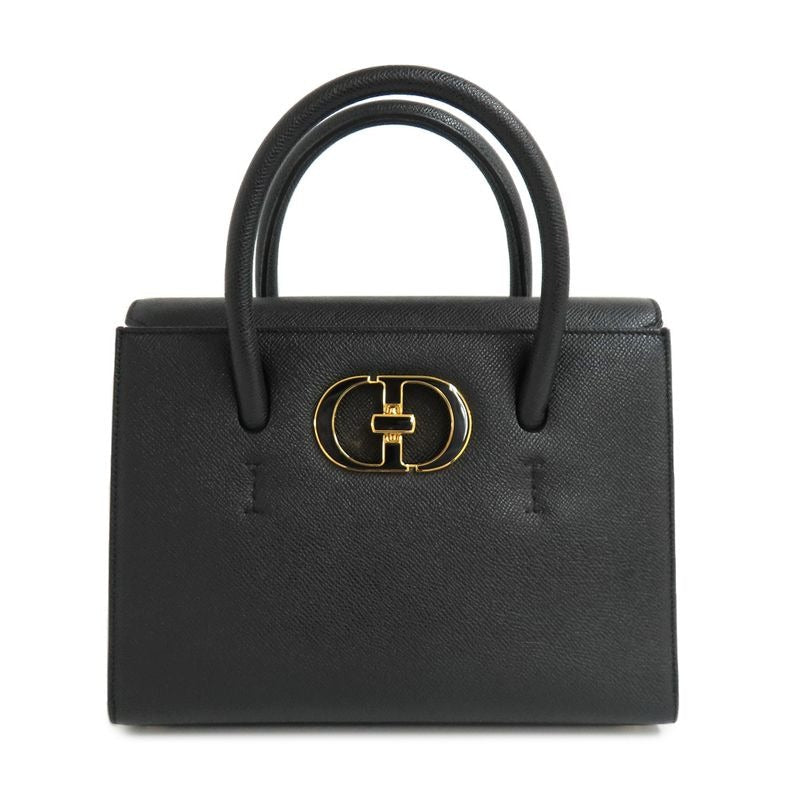 Dior 30 Montigne Saint Treno Small M9321 Umba Black Handbag — view 2