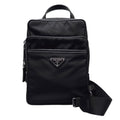 Prada Re-Nylon Shoulder Bag Triangle Logo Black