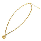 Dior Heart Metal Gold Necklace 0654 — view 4